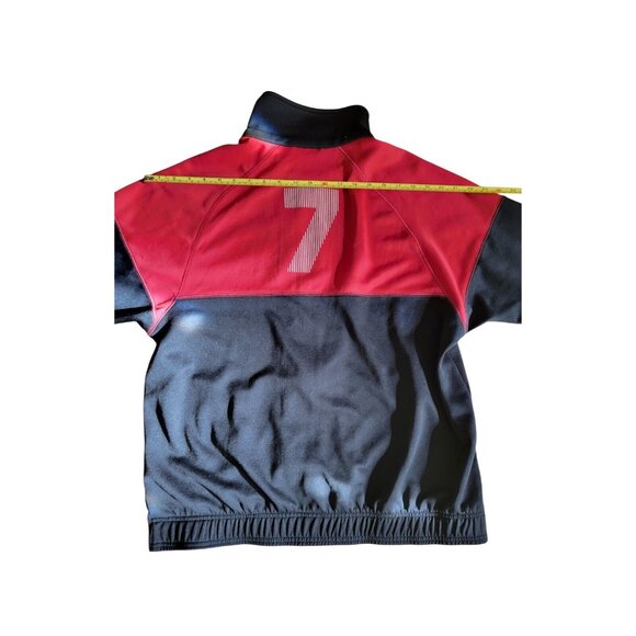 Puma Track Jacket Size XL Red & Black Full Zip Vintage - Picture 8 of 8